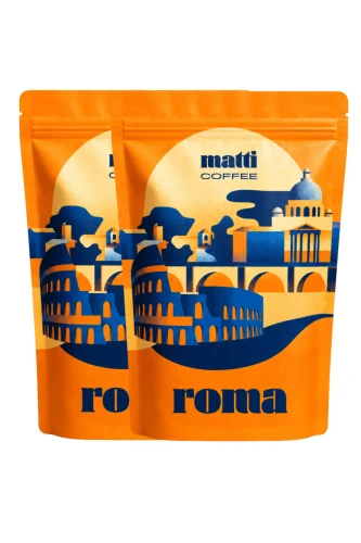 Zestaw kawa roma 2x1000g