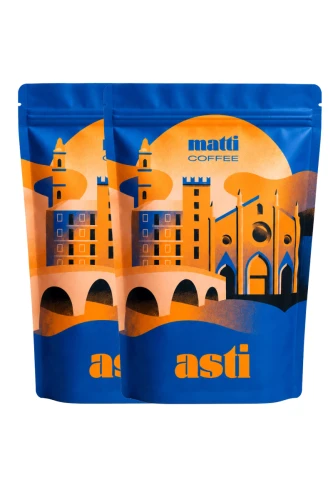 Zestaw kawa asti 2x1000g