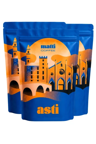 Zestaw kawa asti 3x1000g