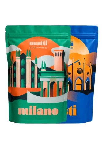 Zestaw kawa Milano + Asti 2000g